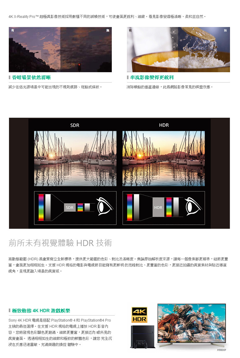 【綠電器】SONY新力 43型4K HDR連網液晶電視 KD-43X7000F $21300 (不含安裝費)