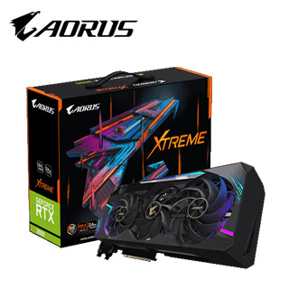 技嘉 AORUS GeForce RTX™ 3090 XTREME 24G 顯示卡+Z590 AORUS PRO AX