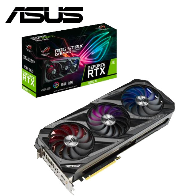【ASUS華碩組】STRIX-RTX3080TI-12G-GAMING+X570-E+B560-A+AC1200+12D2HT