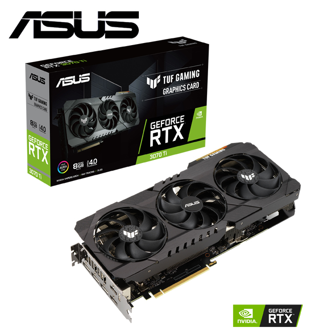 華碩 TUF-RTX3070TI-8G-GAMING 顯示卡