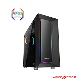【ABKONCORE】克諾斯510S RGB玻璃 低調奢華時尚感 ATX機殼 AB-Cronos510S