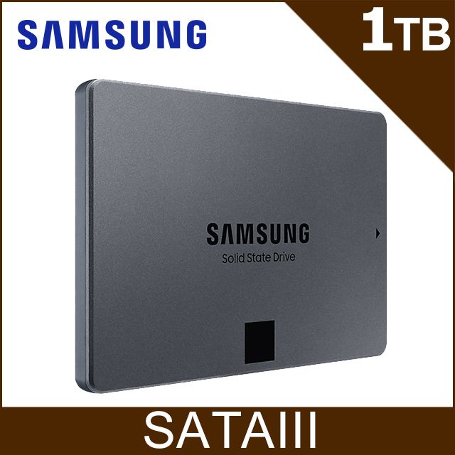 SAMSUNG 三星 870 QVO 1TB 2.5吋 SATAIII 固態硬碟 (MZ-77Q1T0BW)
