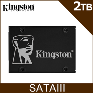 金士頓 Kingston KC600 2TB 2.5吋SSD 固態硬碟 (SKC600/2048G)