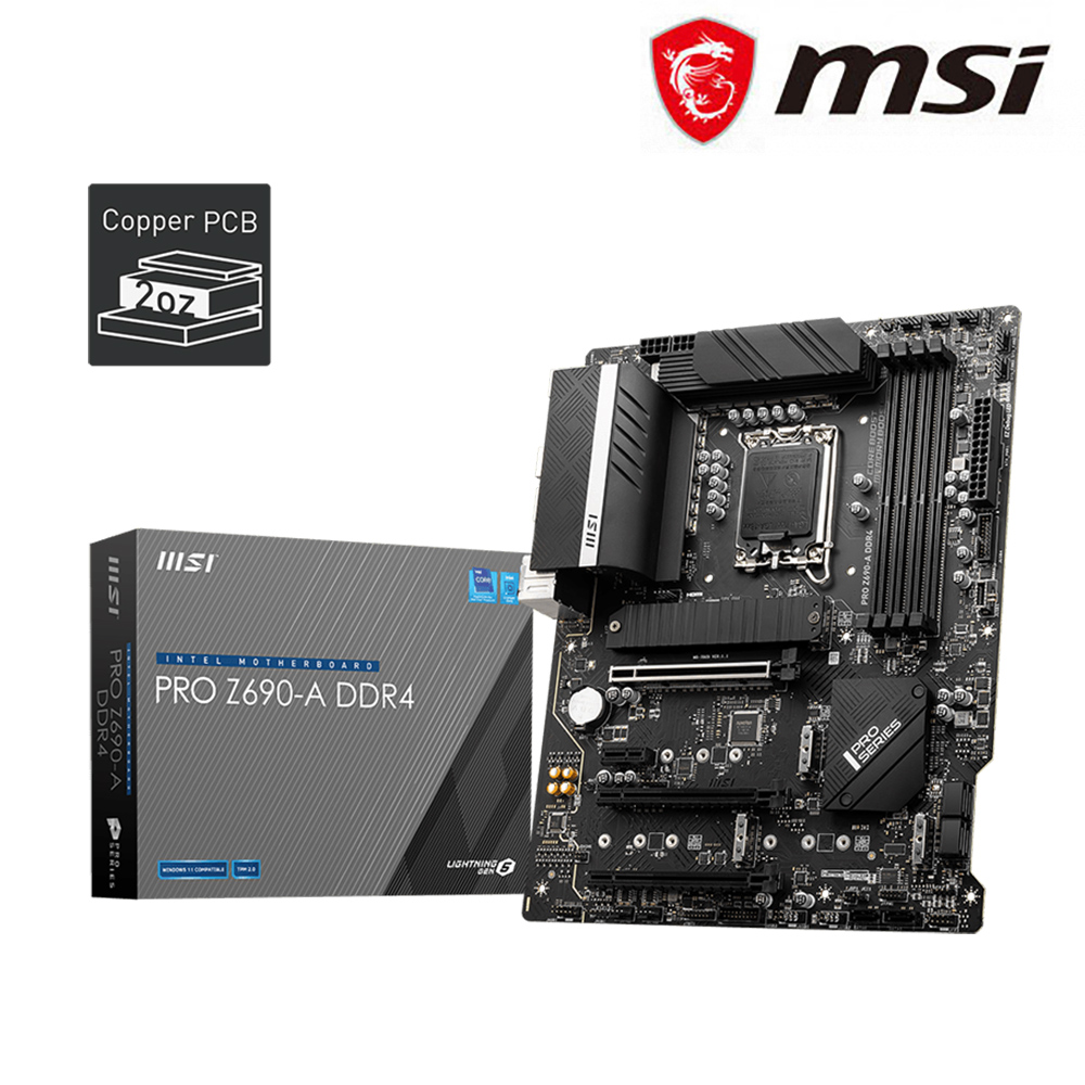 微星 PRO Z690-A DDR4 主機板