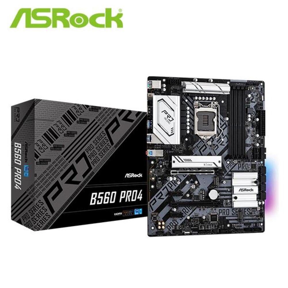 華擎 ASRock B560 PRO4 ATX 主機板