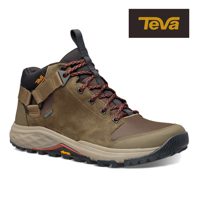 Teva 原廠貨男grandview Gtx 高筒防水黃金大底郊山鞋 登山鞋 深橄欖 Tv1106804dol Pchome 24h購物