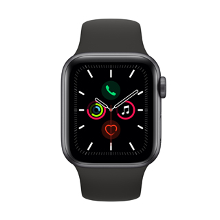 apple watch s4 44 sg al blk sp gps
