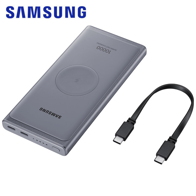 Samsung 無線閃充行動電源 10000mah 25w Type C 灰 Pchome 24h購物