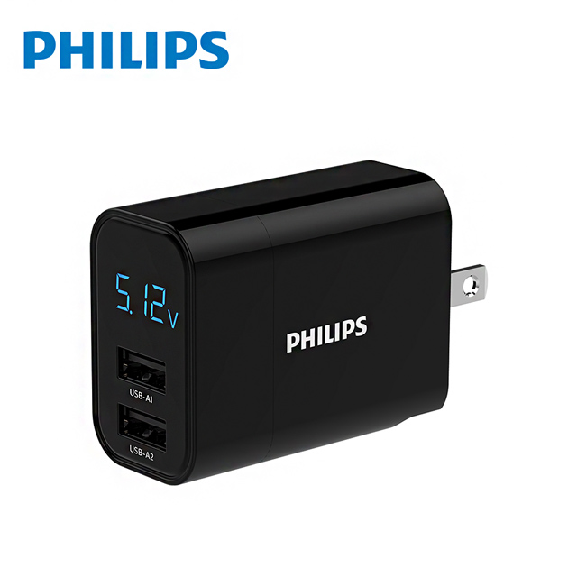 Philips Dlp43nb Led智能顯示雙usb 充電器 Pchome 24h購物 Philips Dlp43nb Led智能顯示雙usb 充電器 Pchome 24h購物