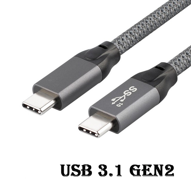 Usb 3 1 Gen2 Type C 公 對type C 公 100w Pd快充充電線影音傳輸線 1 5m編織線 Pchome 24h購物
