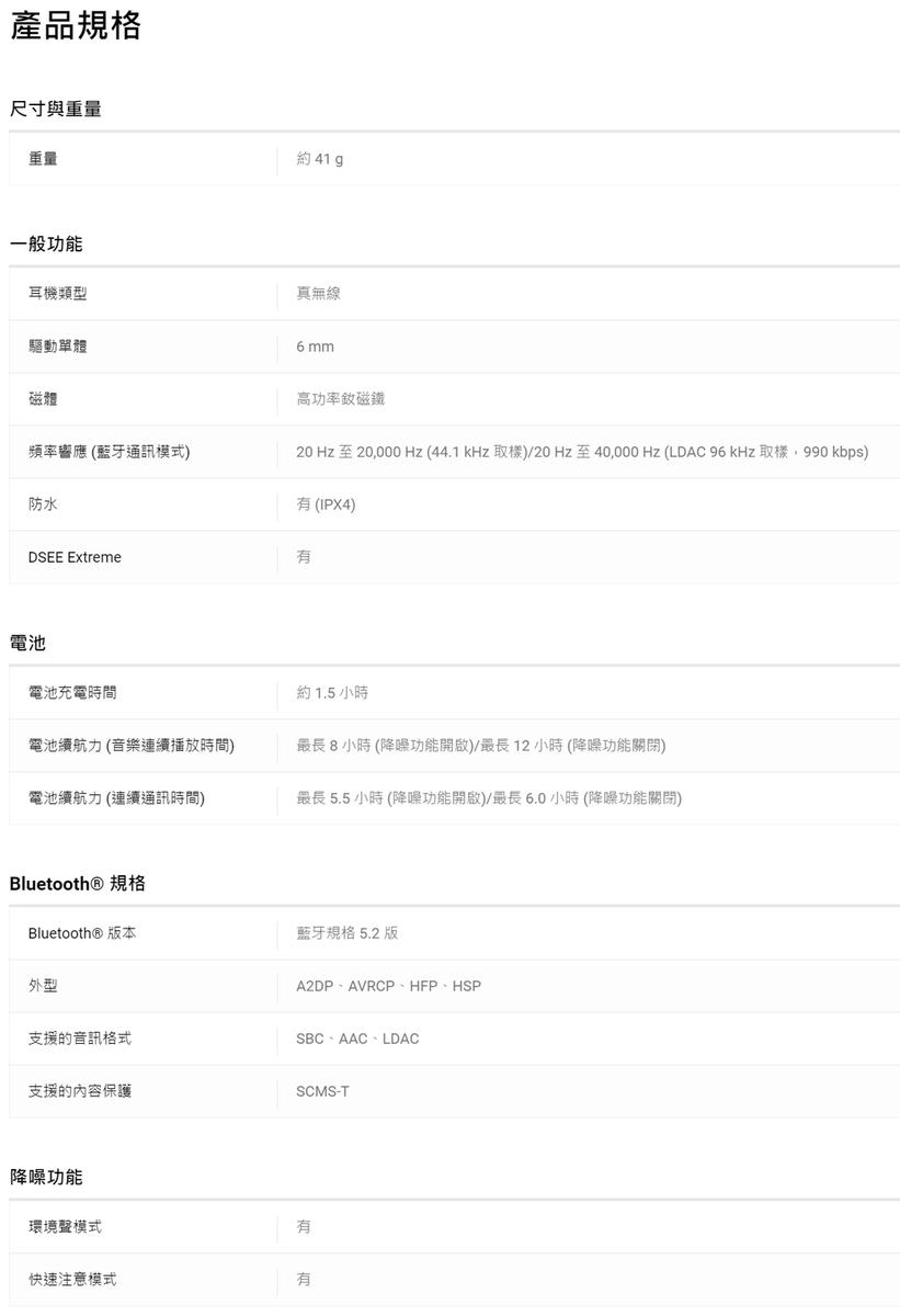 Sony 索尼 Wf 1000xm4 主動式降噪真無線藍牙耳機智慧降噪 Ipx4防水 公司貨保固18 6個月 Pchome 24h購物