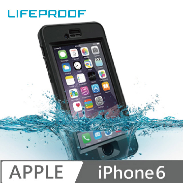Lp Iphone6 全方位防水 雪 震 泥保護殼 Nuud 黑 Pchome 24h購物