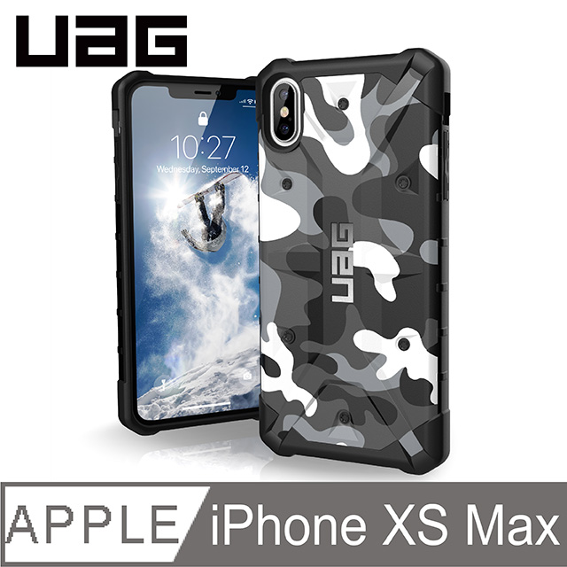 Uag Iphone Xs Max 耐衝擊迷彩保護殻 白 Pchome 24h購物