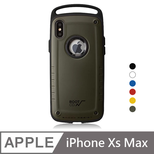 日本root Co Iphone Xs Max Gravity Pro 單掛勾式軍規防摔手機保護殼