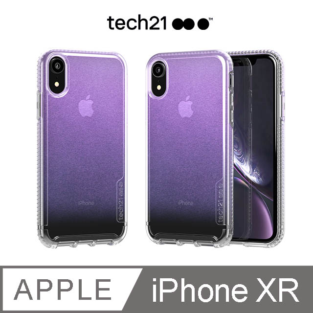 英國tech 21抗衝擊pure Shimmer Iphone Xr防撞硬式保護殼 虹彩粉 Pchome 24h購物