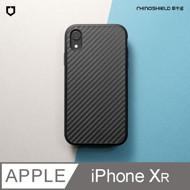 犀牛盾solidsuit碳纖維防摔背蓋手機殼 Iphone Xr 黑色 Pchome 24h購物