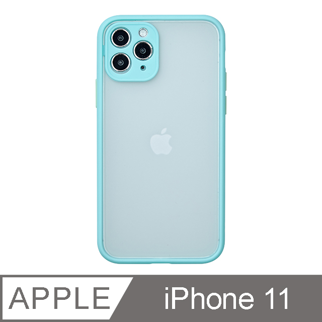 Toyselect Iphone 11 醇色mellow減震防摔iphone手機殼 翠天藍 Pchome 24h購物