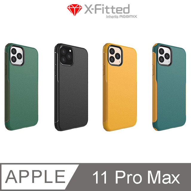 X Fitted Apple Iphone 11 Pro Max Dual 撞色保護殼 Pchome 24h購物