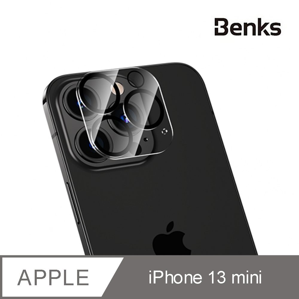 Benks 玻璃貼膜kr系列iphone 13 Mini 5 4吋 攝像頭 一體式絲印透明 Pchome 24h購物