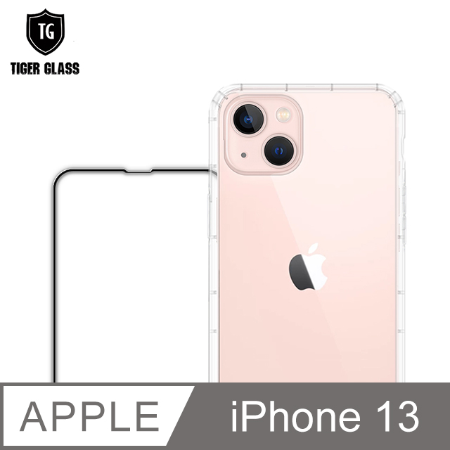 T G Apple Iphone 13 6 1吋手機保護超值2件組 透明空壓殼 鋼化膜 Pchome 24h購物