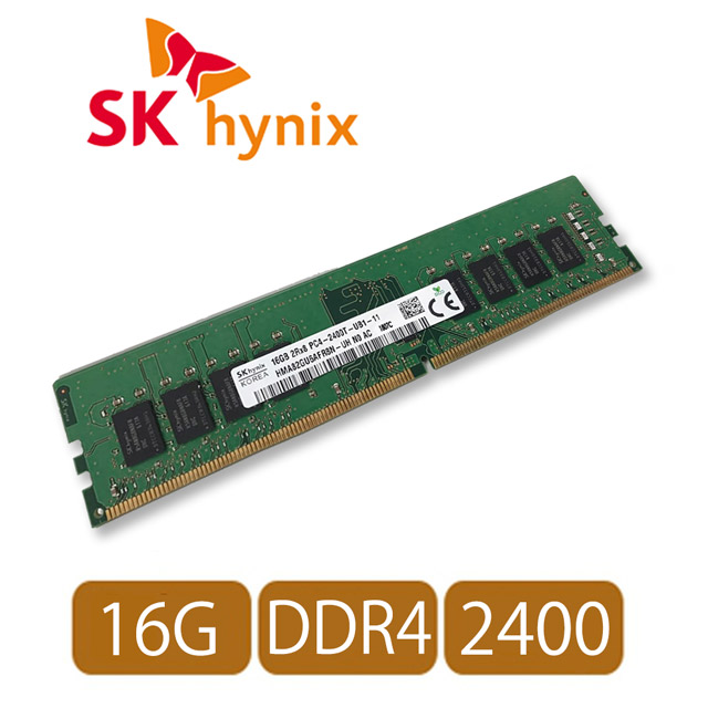 Sk Hynix 海力士16gb Ddr4 2400 Ram 記憶體 Hmagu6afr8n Uh N0 Ac Pchome 24h購物