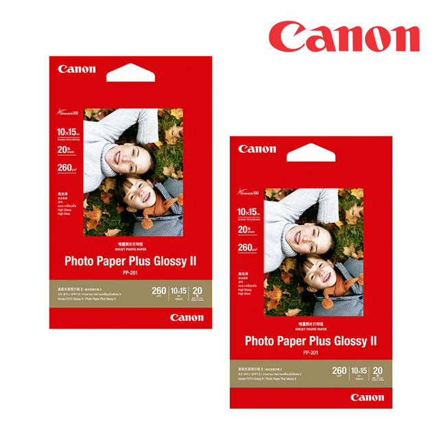 Canon Pp 201 4x6超光亮相片紙2包 40張 Pchome 24h購物