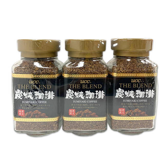 Ucc 炭燒即溶咖啡90公克x3入組 Pchome 24h購物