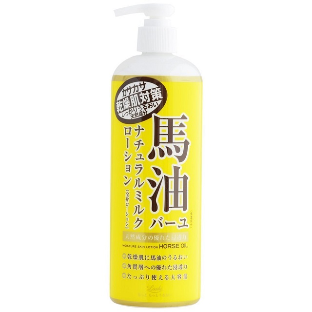日本 馬油loshi 北海道馬油保濕身體乳液 485ml Pchome 24h購物
