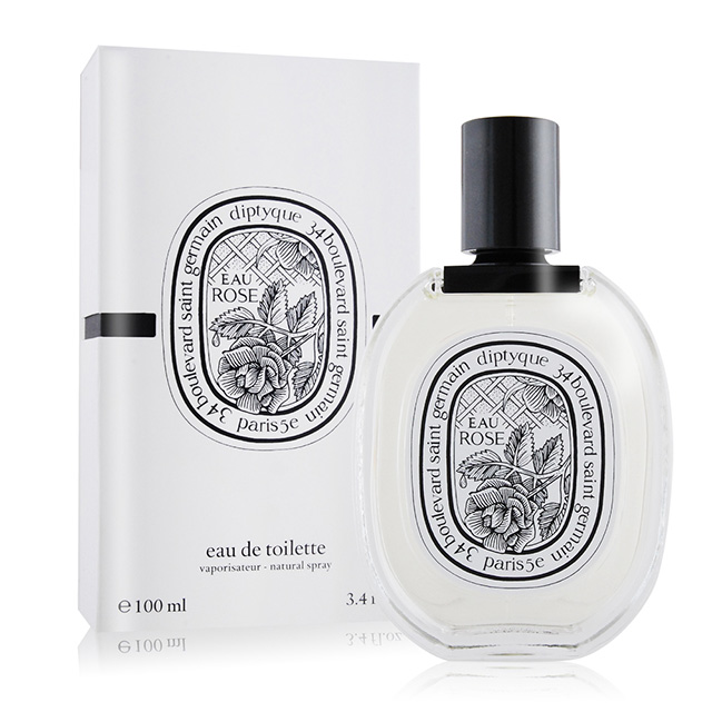 Diptyque 經典淡香水玫瑰之水eau Rose 100ml Edt 國際航空版 Pchome 24h購物
